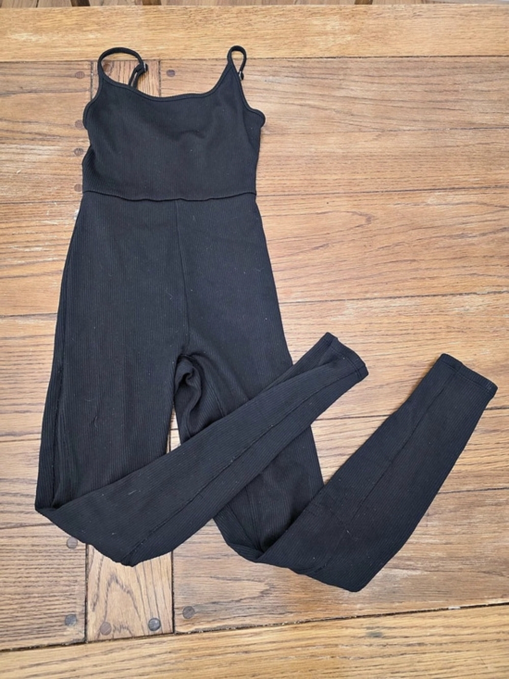 Wild Fable Ribbed Black Jumpsuit Size XS Like New